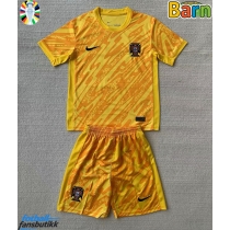 Portugal Keeper Hjemmedraktsett Barn EM 2024 Kortermet (+ Korte bukser)